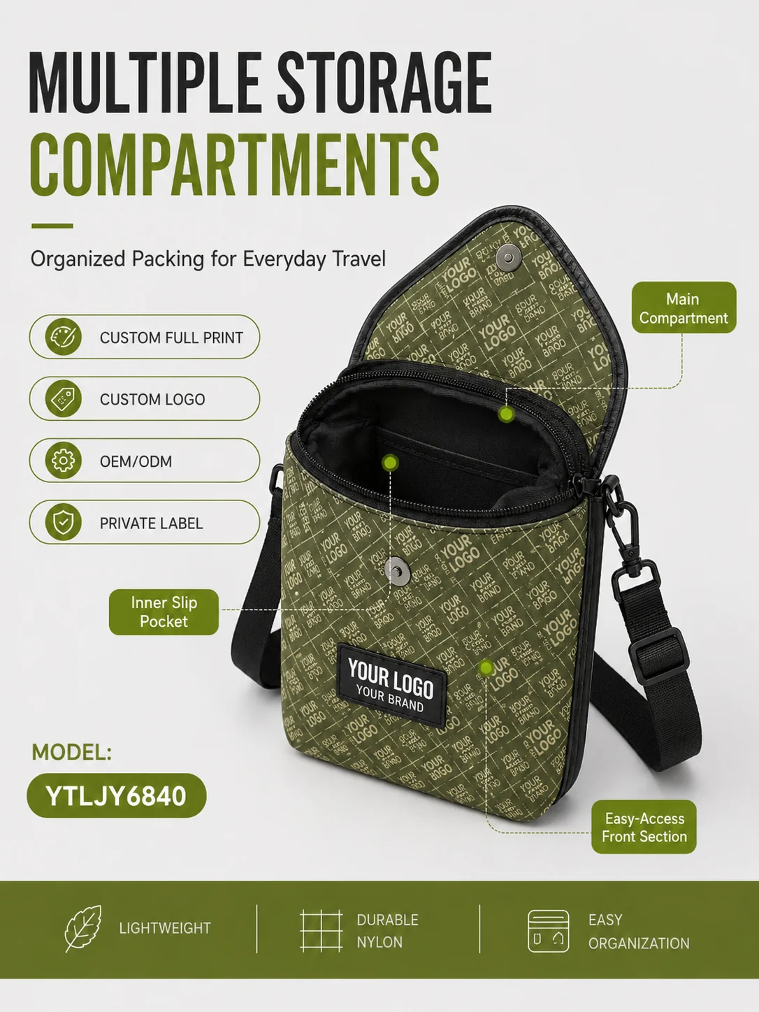 Multiple Storage Compartments