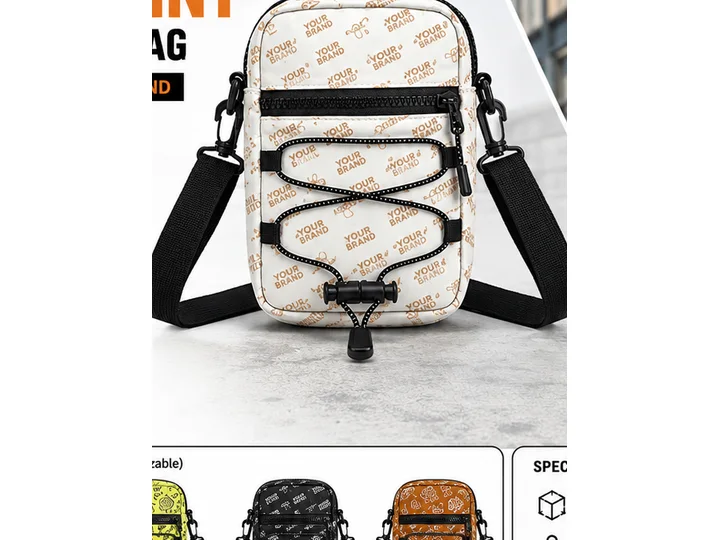 YTLJY5634 Full-Print Crossbody Bag