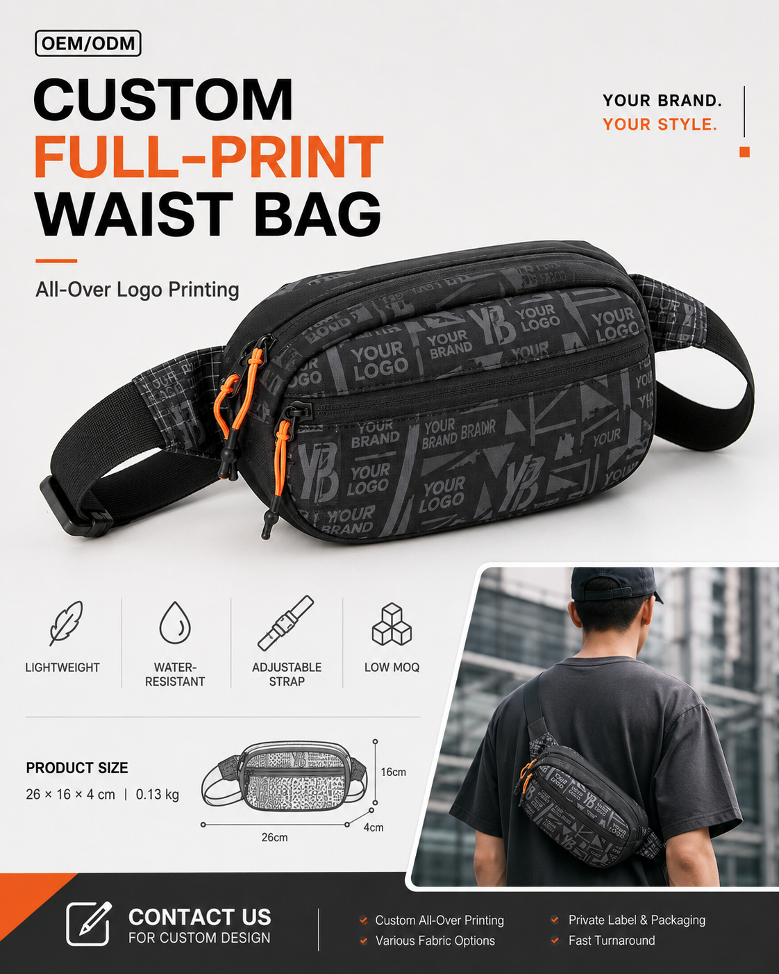 Product Size Poster